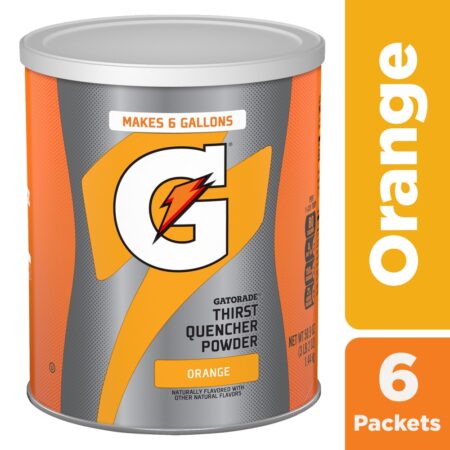 Gatorade Thirst Quencher Powder Orange 50.9 oz tub
