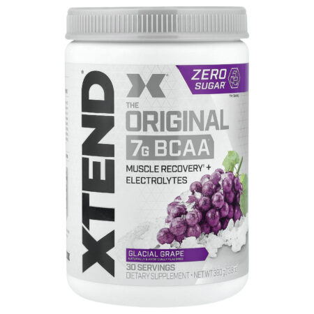 Scivation Xtend BCAA (Bulk Case 6 tubs) - XTEND Glacial Grape front
