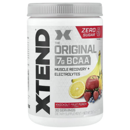Scivation Xtend BCAA (Bulk Case 6 tubs) - XTEND Knockout Fruit Punch front