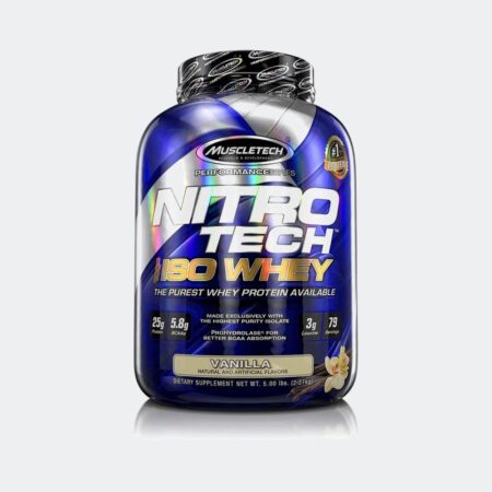 MuscleTech Nitro Tech Iso Whey Vanilla 5 lb / 2.27 kg