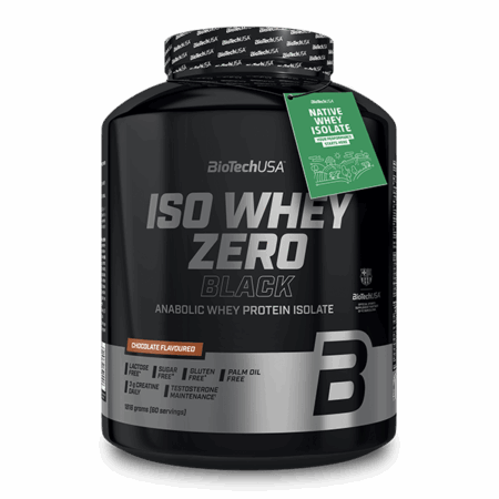 Biotech USA Iso Whey Zero Black (Case 4 x 1815g) - Chocolate