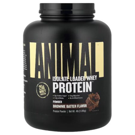 Animal Whey Brownie front