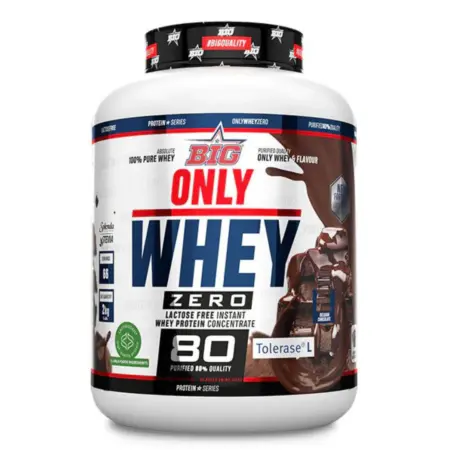 Big Nutrition Only Whey Zero 2kg - Chocolate Belga - imagen frontal