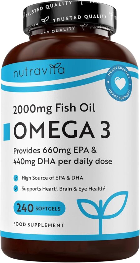Nutravita Omega 3 2000mg (10 bottles Bulk)