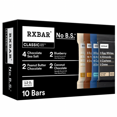 RXBAR Variety Pack 10 Bars front