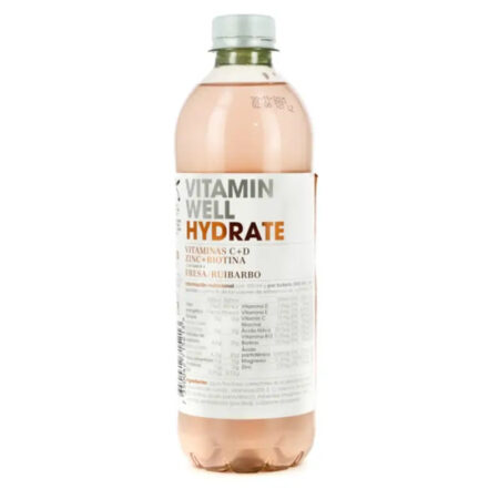 Vitamin Well Hydrate Fresa/Ruibarbo (4 cajas x 12 botellas) product image