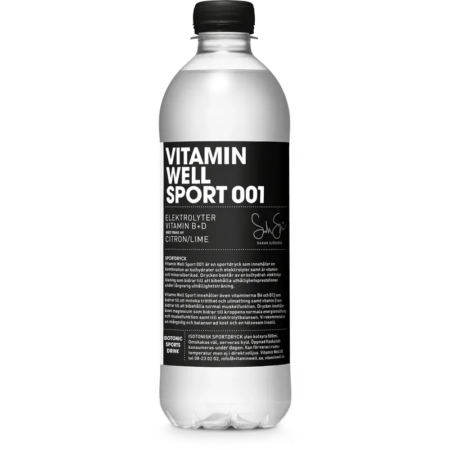 Vitamin Well Sport 001 Lima/Limón (4 cajas x 12 botellas) product image
