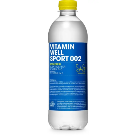 Vitamin Well Sport 002 Lima/Limón sin azúcar (4 cajas x 12 botellas) product image