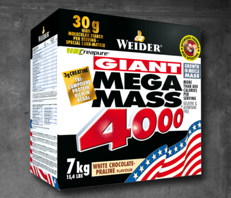 Weider Mega Mass 4000 (Bulk 2 x 7kg)