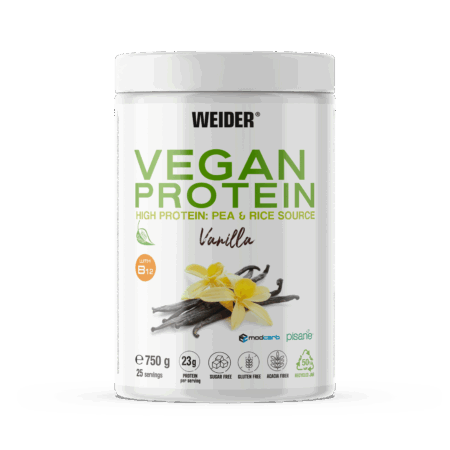 Weider Vegan Protein (Bulk Case 10 x 750g)