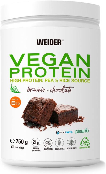 Weider Vegan Protein (Bulk Case 10 x 750g)